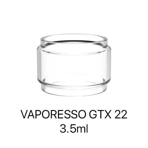VAPORESSO GTX TANK 22 REPLACEMENT GLASS 3.5ML-Vaporesso-Gas City Vapes