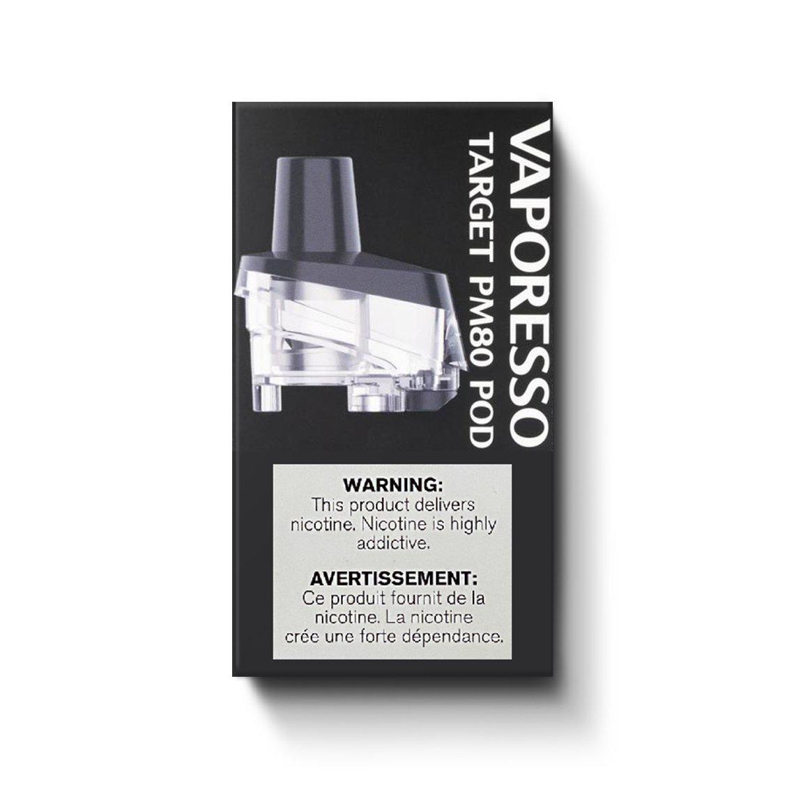 VAPORESSO TARGET PM80 EMPTY POD (2 PACK)-Vaporesso-Gas City Vapes