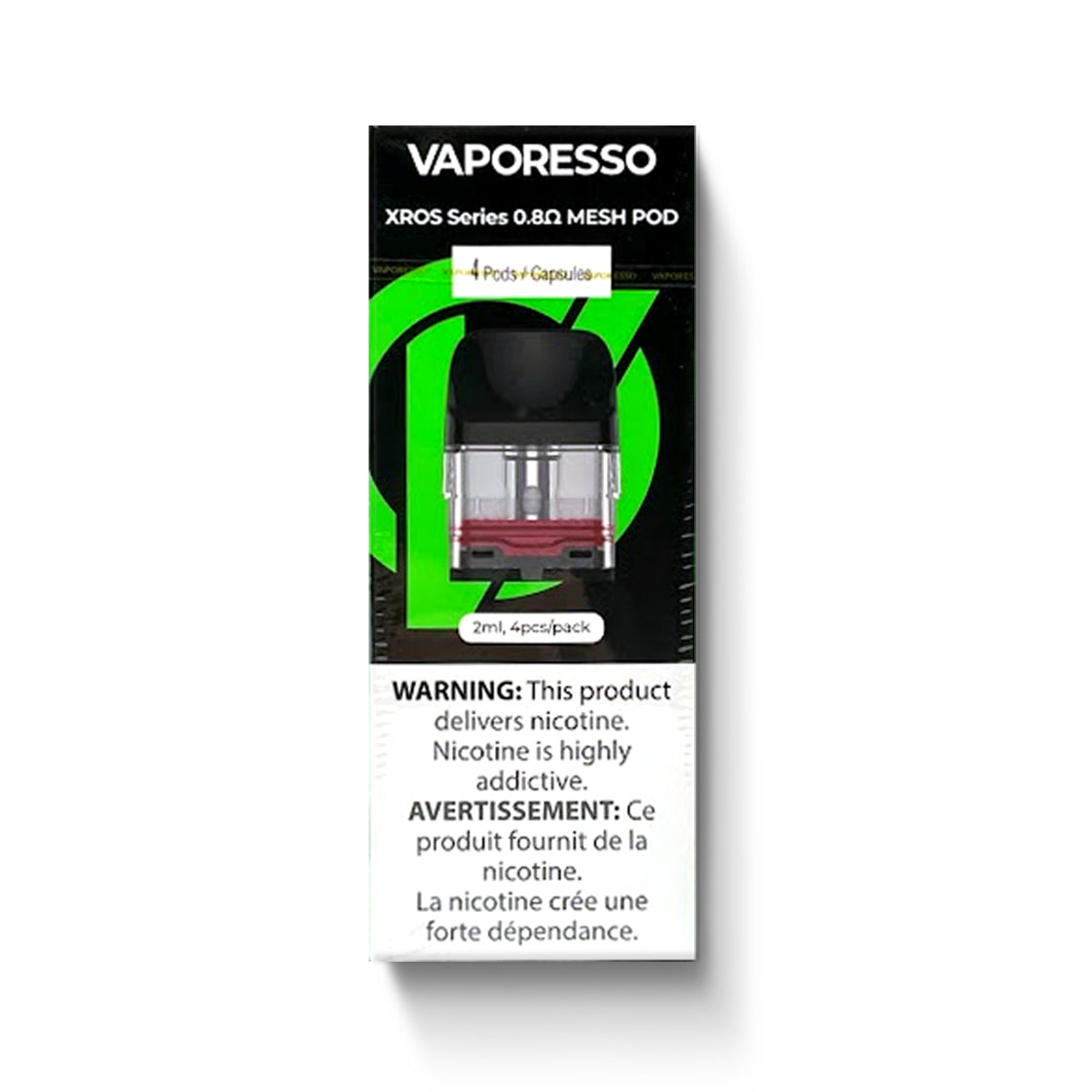 VAPORESSO XROS REPLACEMENT PODS-Vaporesso-Gas City Vapes