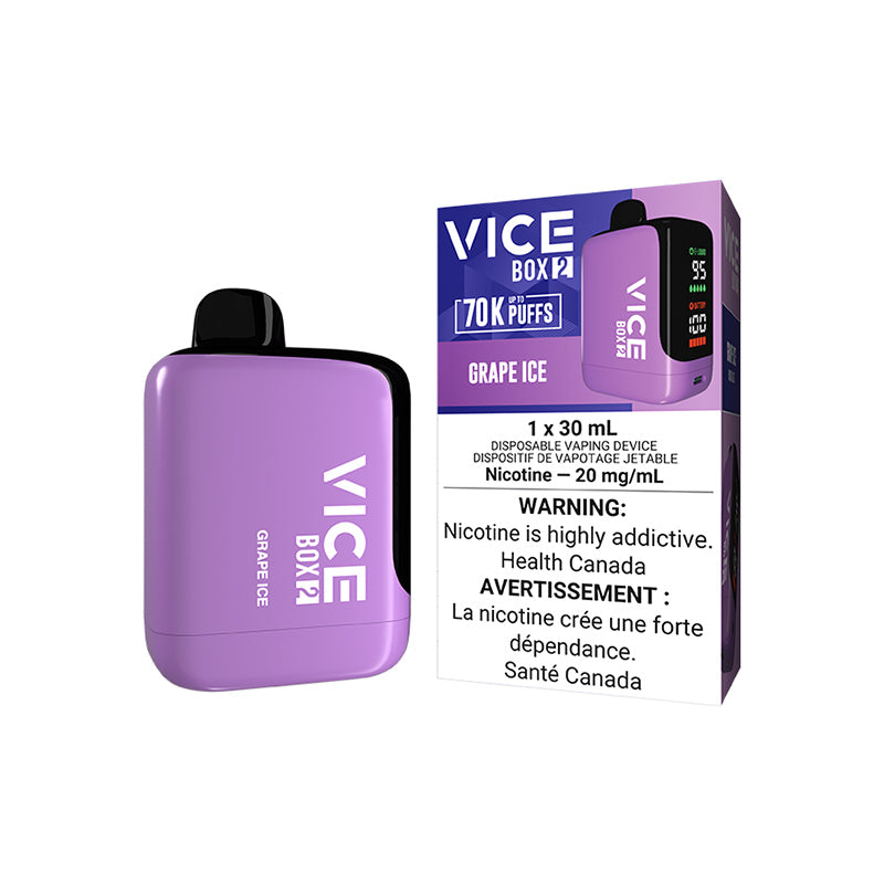 Grape Ice VICE BOX 2 disposable vape