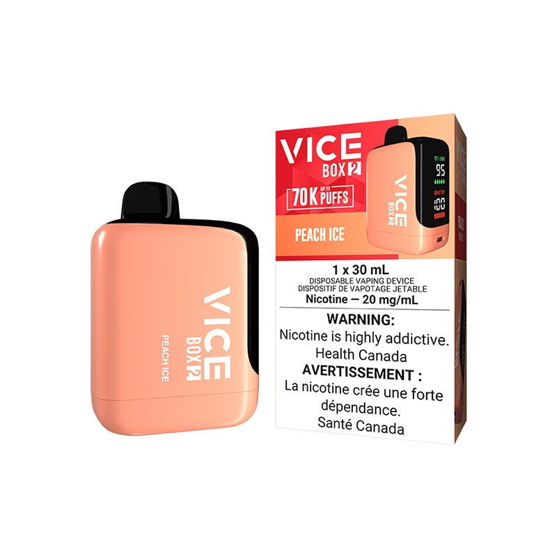 Peach Ice VICE BOX 2 disposable vape