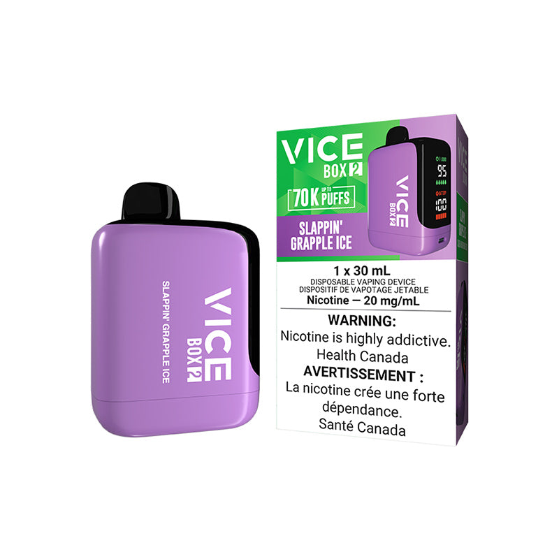 Slappin' Grapple Ice VICE BOX 2 disposable vape
