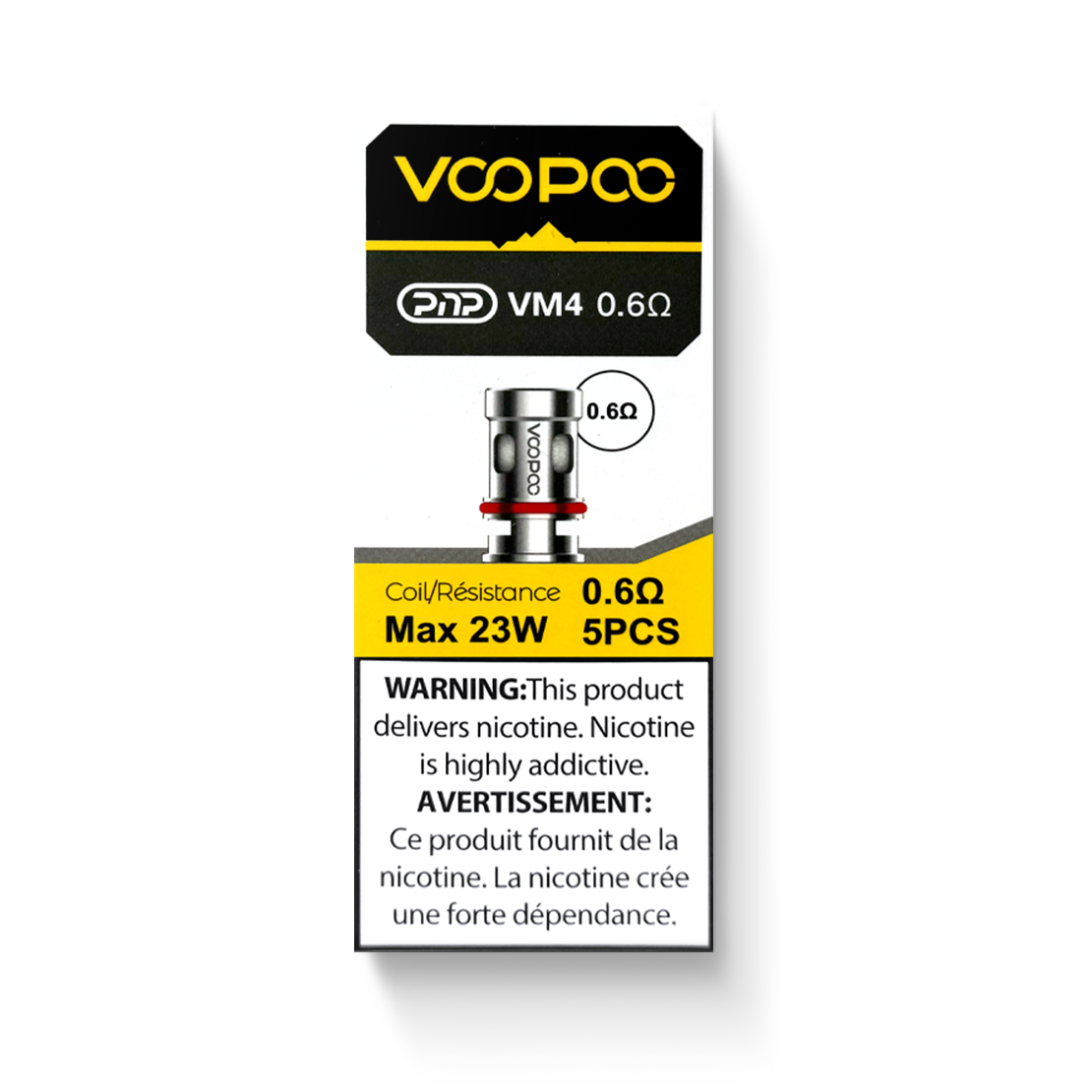 VOOPOO Vinci PNP Replacement Coils (5-Pack) | Gas City Vapes VOOPOO Vinci PNP Replacement Coils (5-Pack) | Gas City Vapes