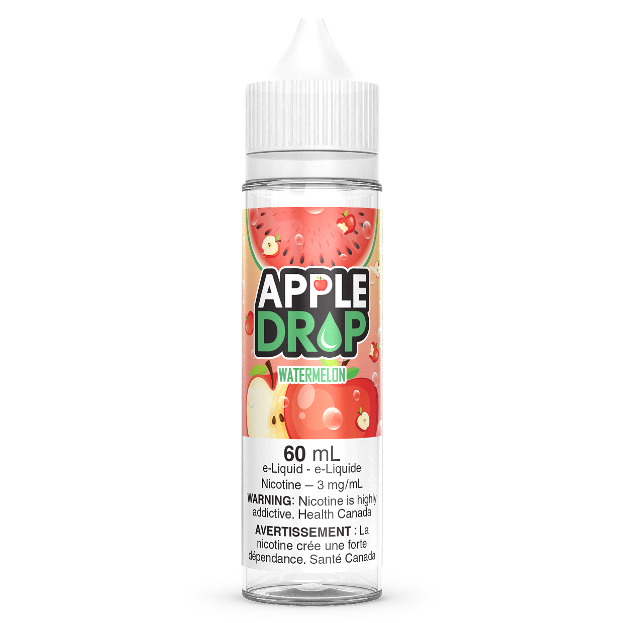 WATERMELON - APPLE DROP 60ML-Apple Drop-Gas City Vapes