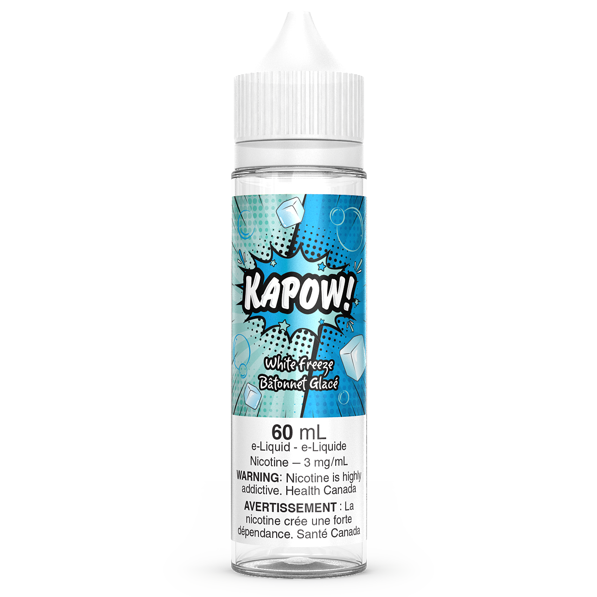 WHITE FREEZE - KAPOW 60ML-Kapow-Gas City Vapes