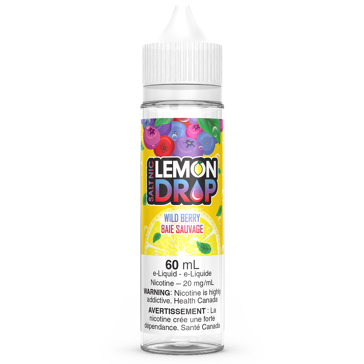 WILD BERRY - LEMON DROP SALT 60ML-Lemon Drop Salts-Gas City Vapes