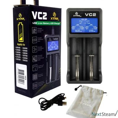 XTAR VC2 Charger-Xstar-Gas City Vapes
