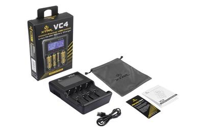 XTAR VC4 Charger-Xstar-Gas City Vapes
