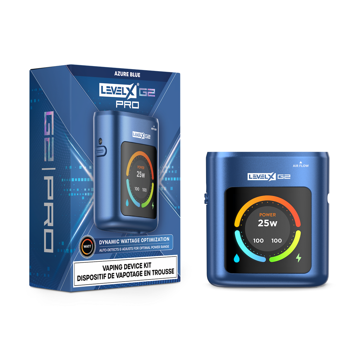 Azure Blue Level X G2 Pro Battery