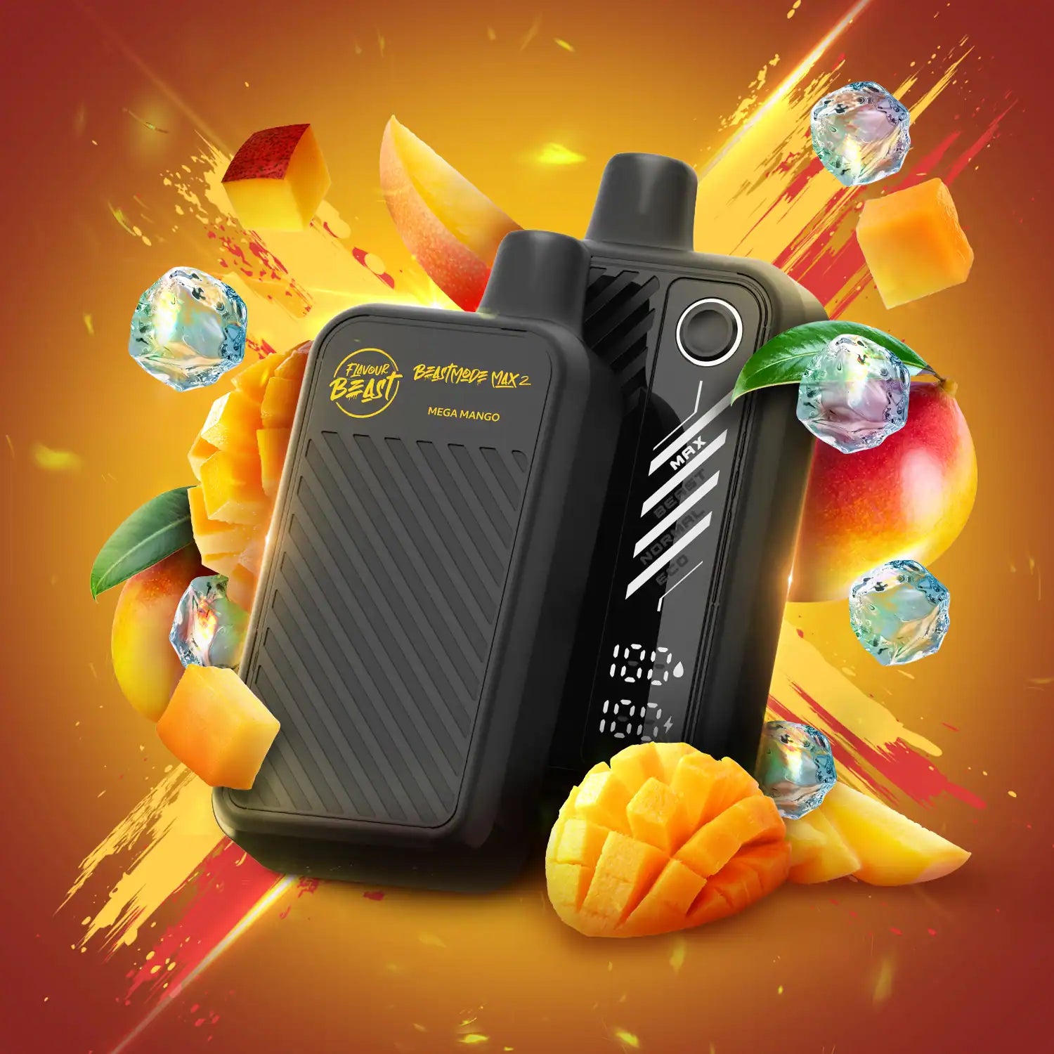Mega Mango Flavour Beast Beastmode Max disposable vape