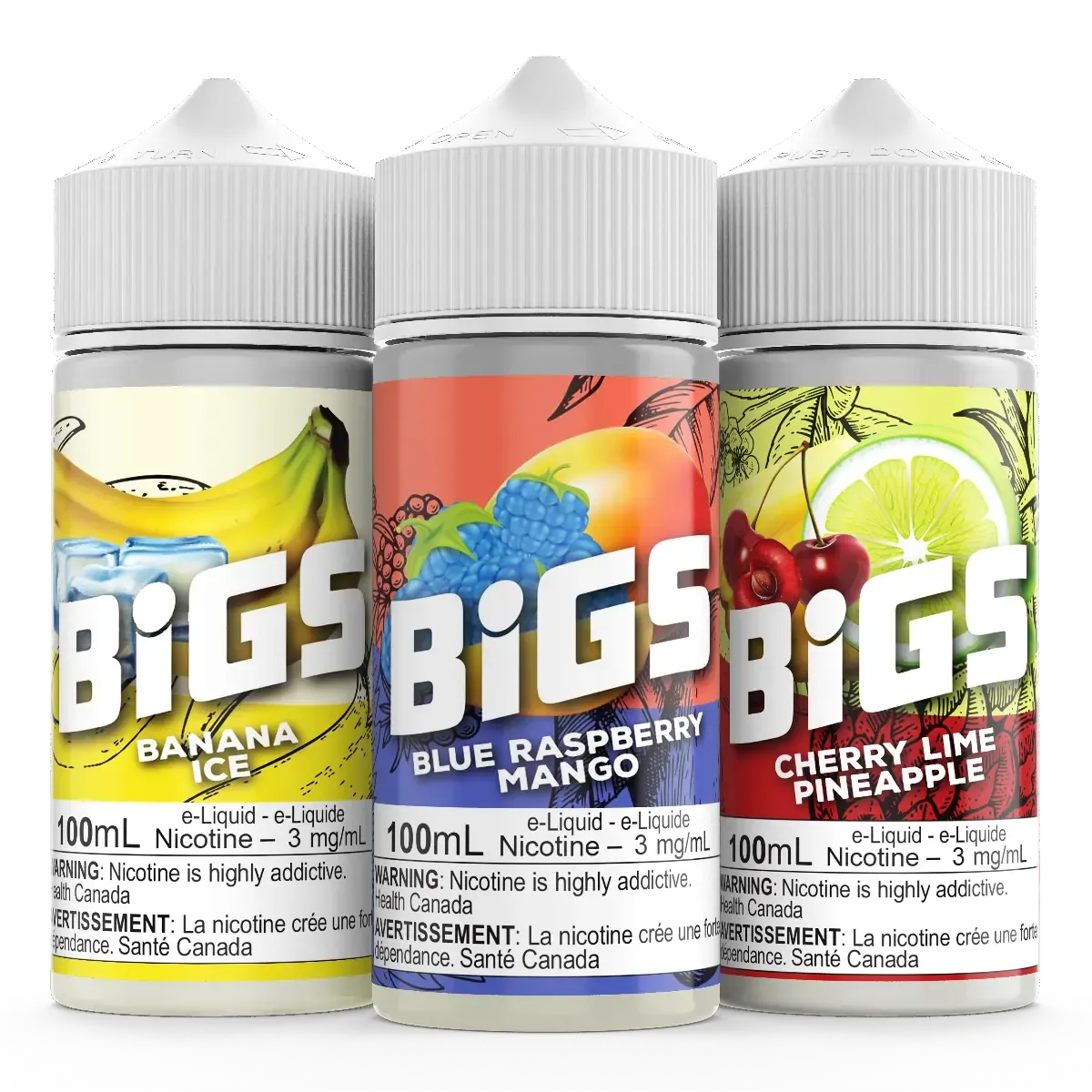 BIGS 100ml e-liquid
