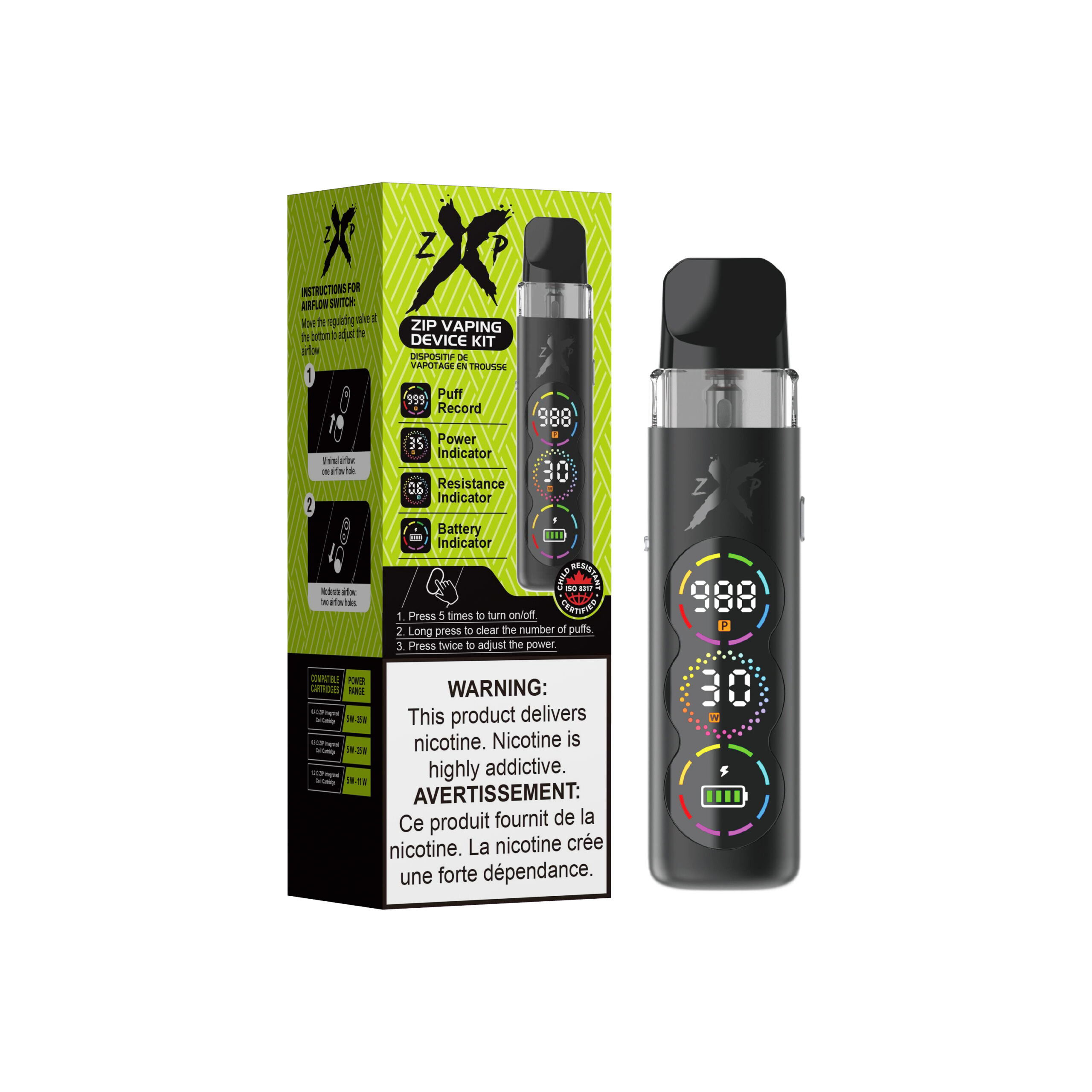 Black ZIP X GCORE Ripper Starter Kit