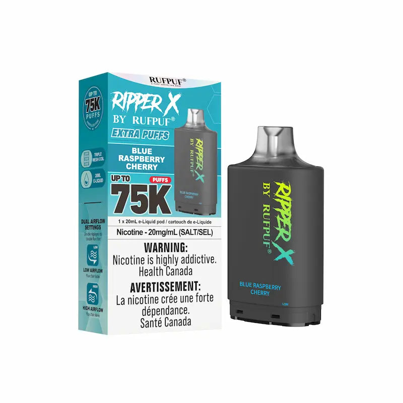 Blue Raspberry Cherry Ripper X 75K Pod