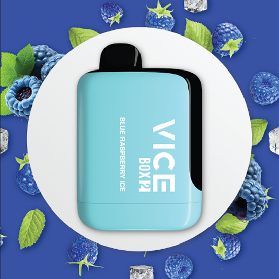 Blue Raspberry Ice Vice Box 2 Disposable