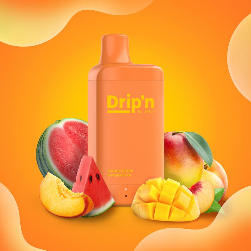 Drip'N Super Value Disposable Mango Peach Watermelon