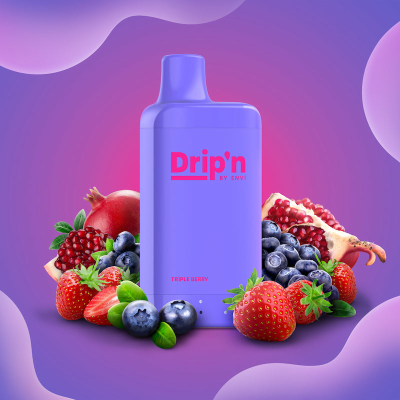 Drip'N Super Value Disposable Triple Berry