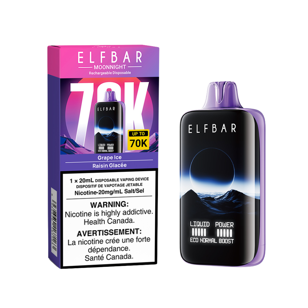 Elf Bar Moon Night 70K Grape Ice