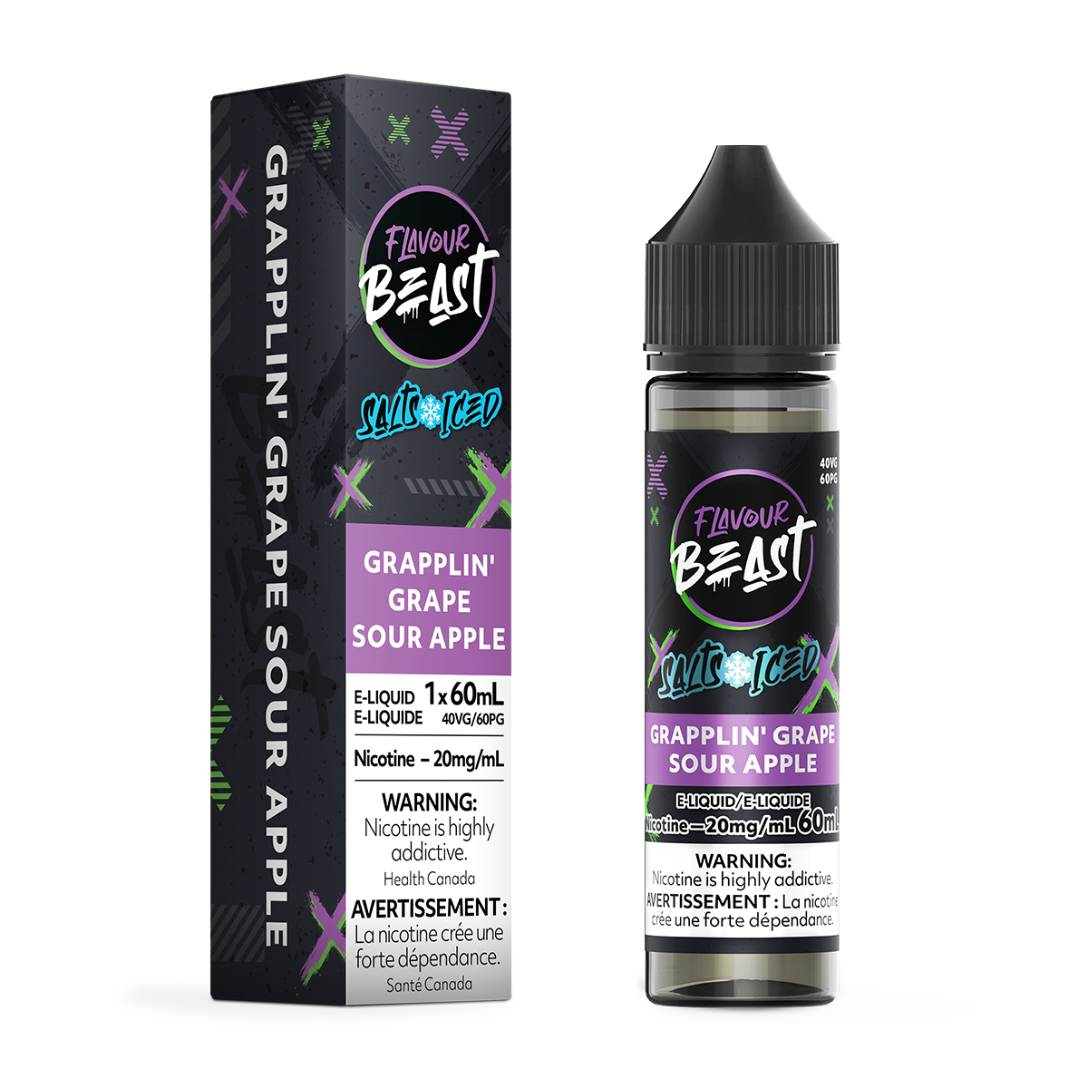 Grape Apple Ice Nic Salt 60mL