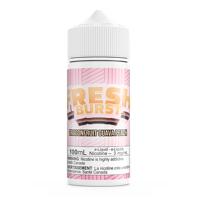 Dragonfruit Guava Peach Fresh Burst 100mL E-liquid