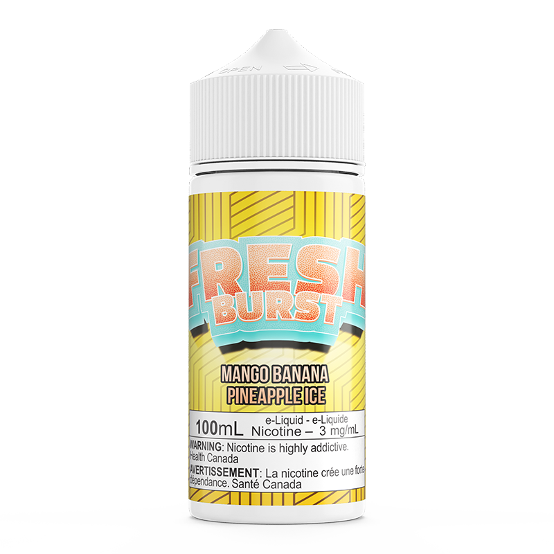 Mango Banana Pineapple Ice Fresh Burst 100mL E-liquid