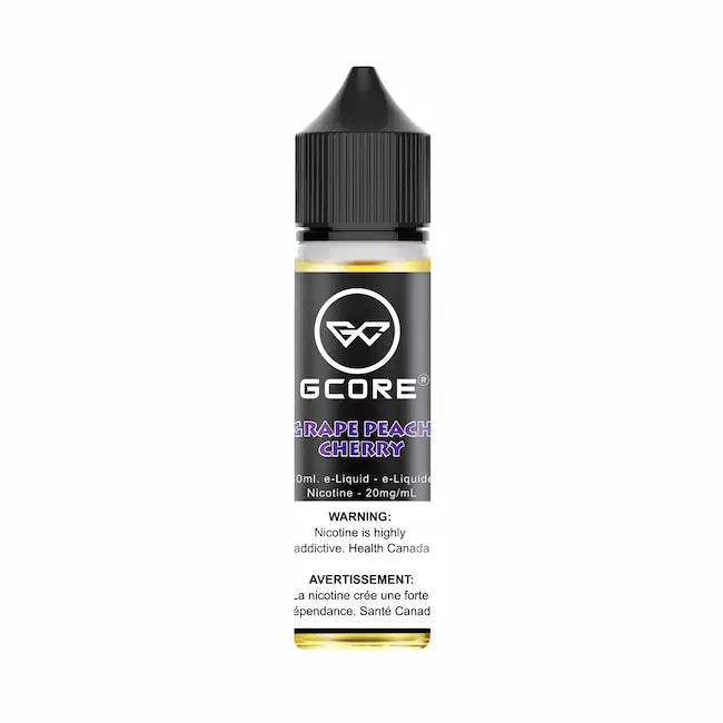 Grape Peach Cherry GCORE Salt Nic 60mL