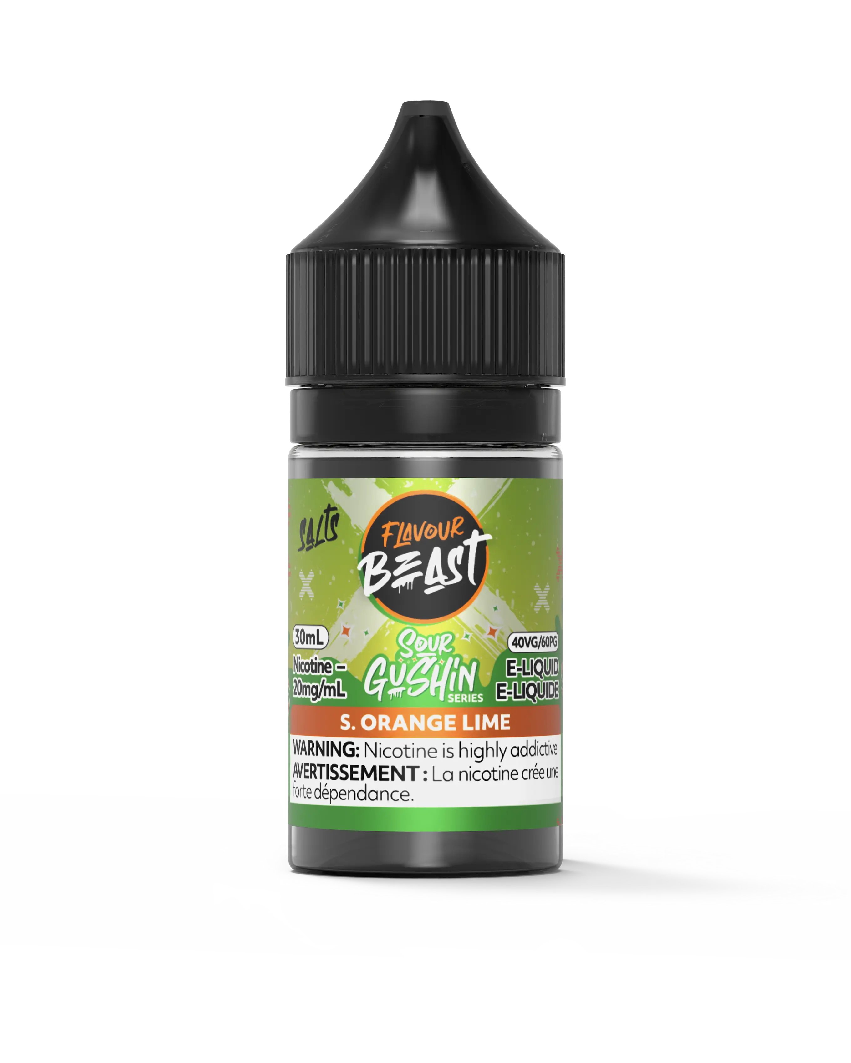 Flavour Beast Gushin S. Orange Lime 30mL Salt