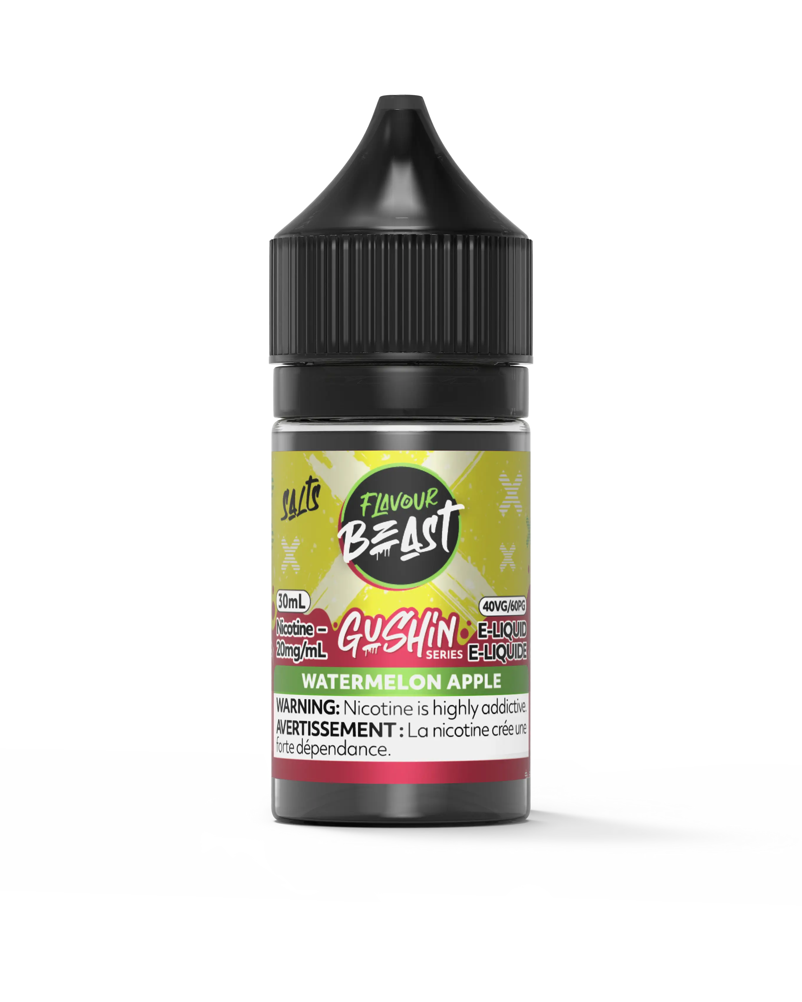 Flavour Beast Gushin Watermelon Apple 30mL Salt