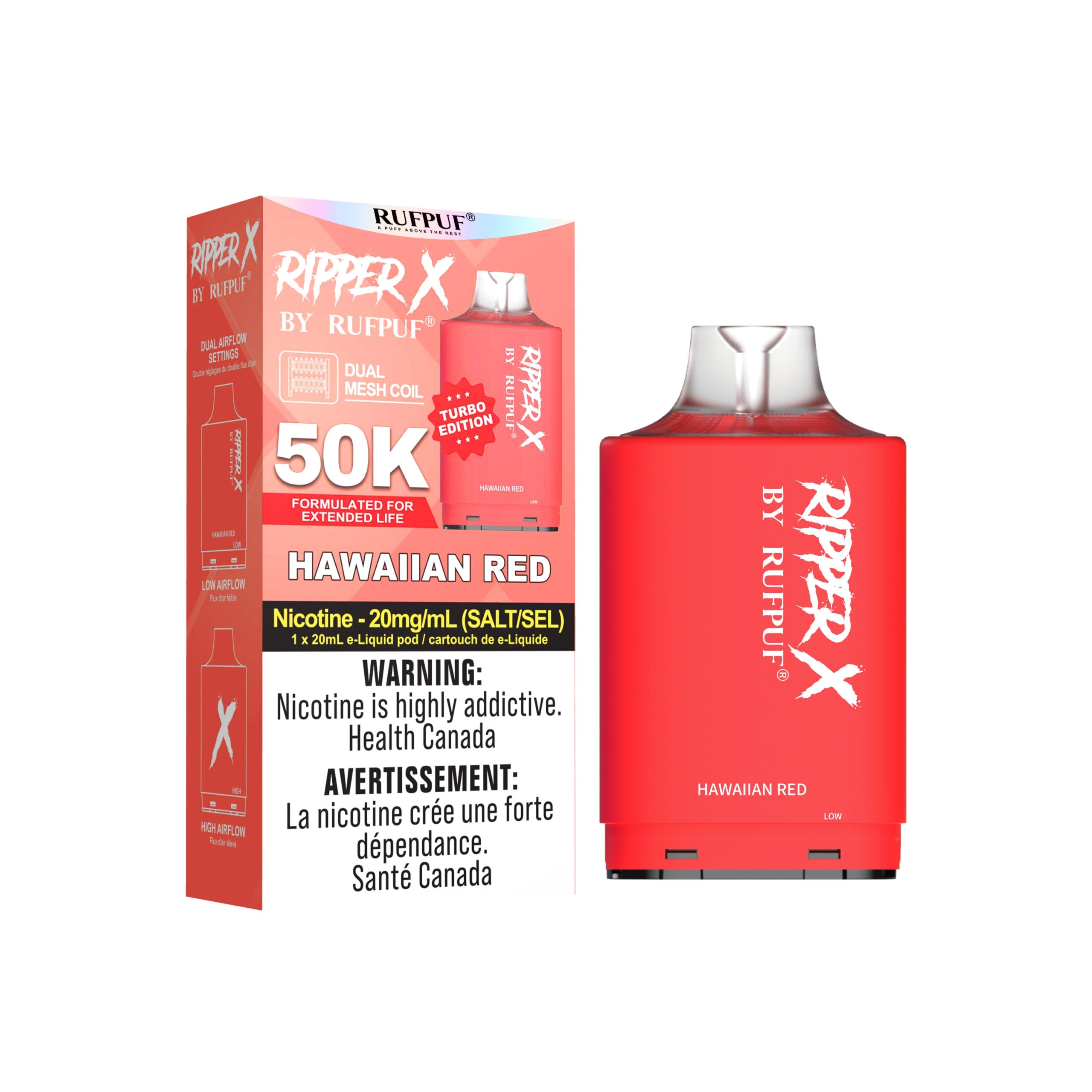 RIPPER X PODS | TURBO EDITION | 50K & 75K PUFFS