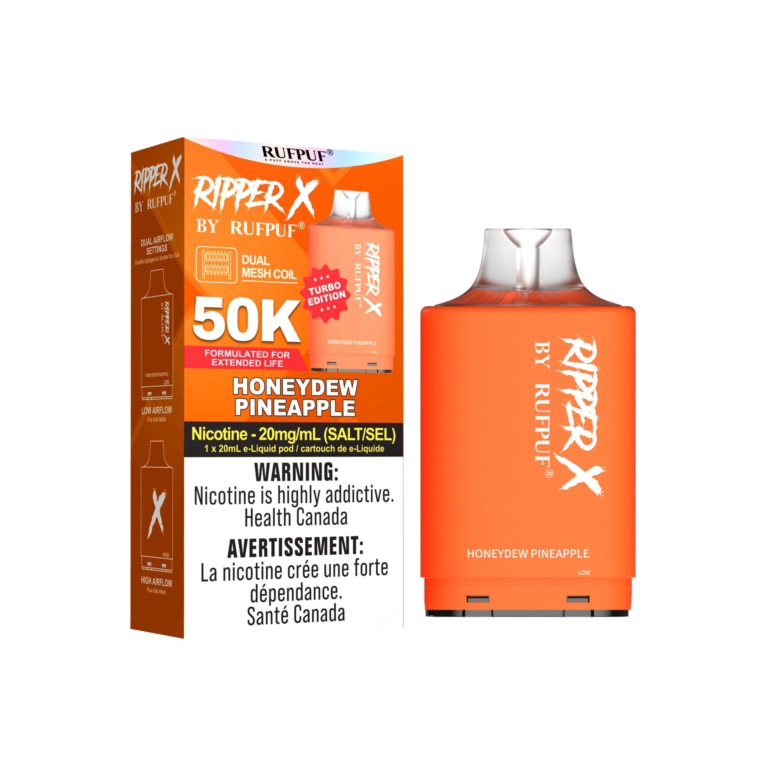 RIPPER X PODS | TURBO EDITION | 50K & 75K PUFFS