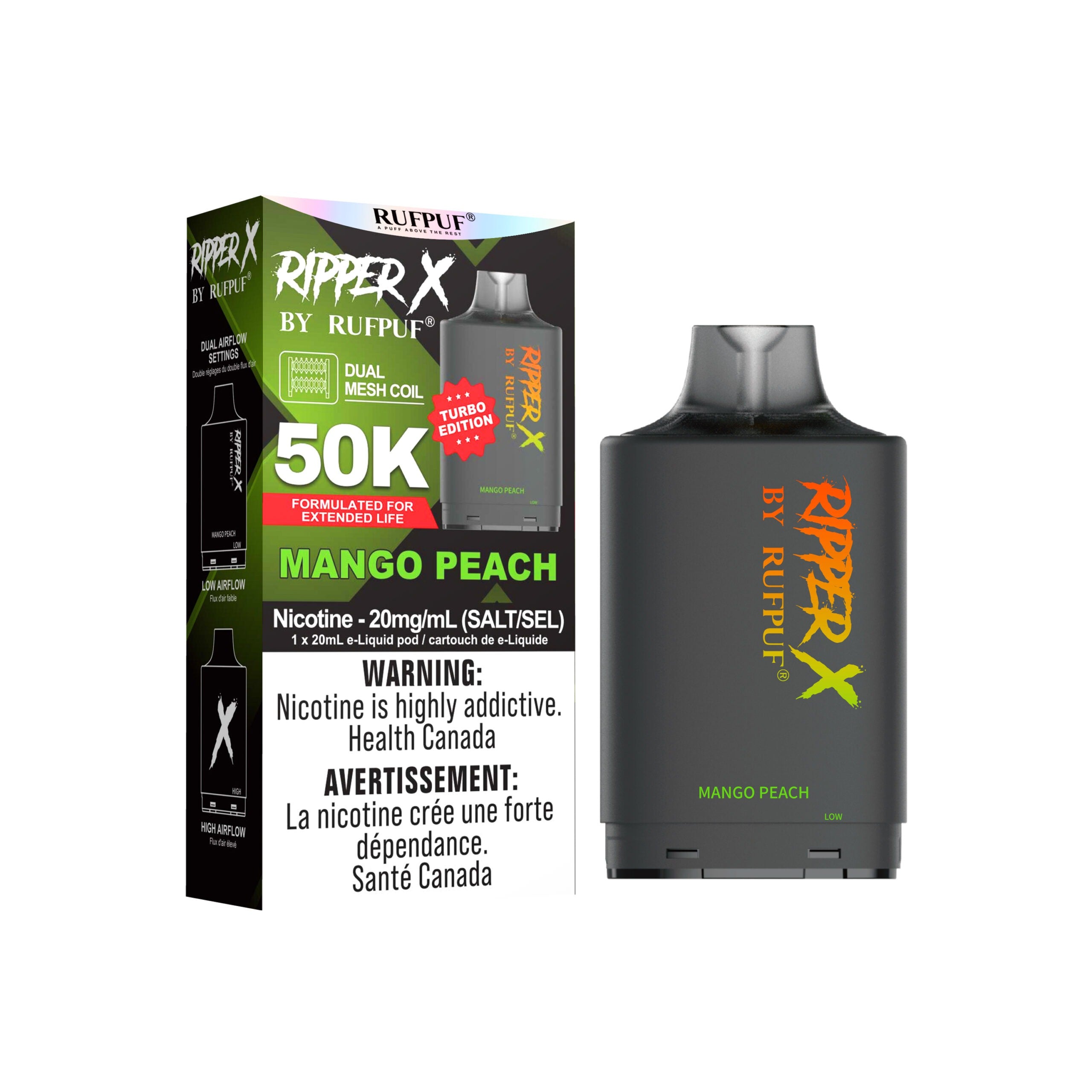 RIPPER X PODS | TURBO EDITION | 50K & 75K PUFFS