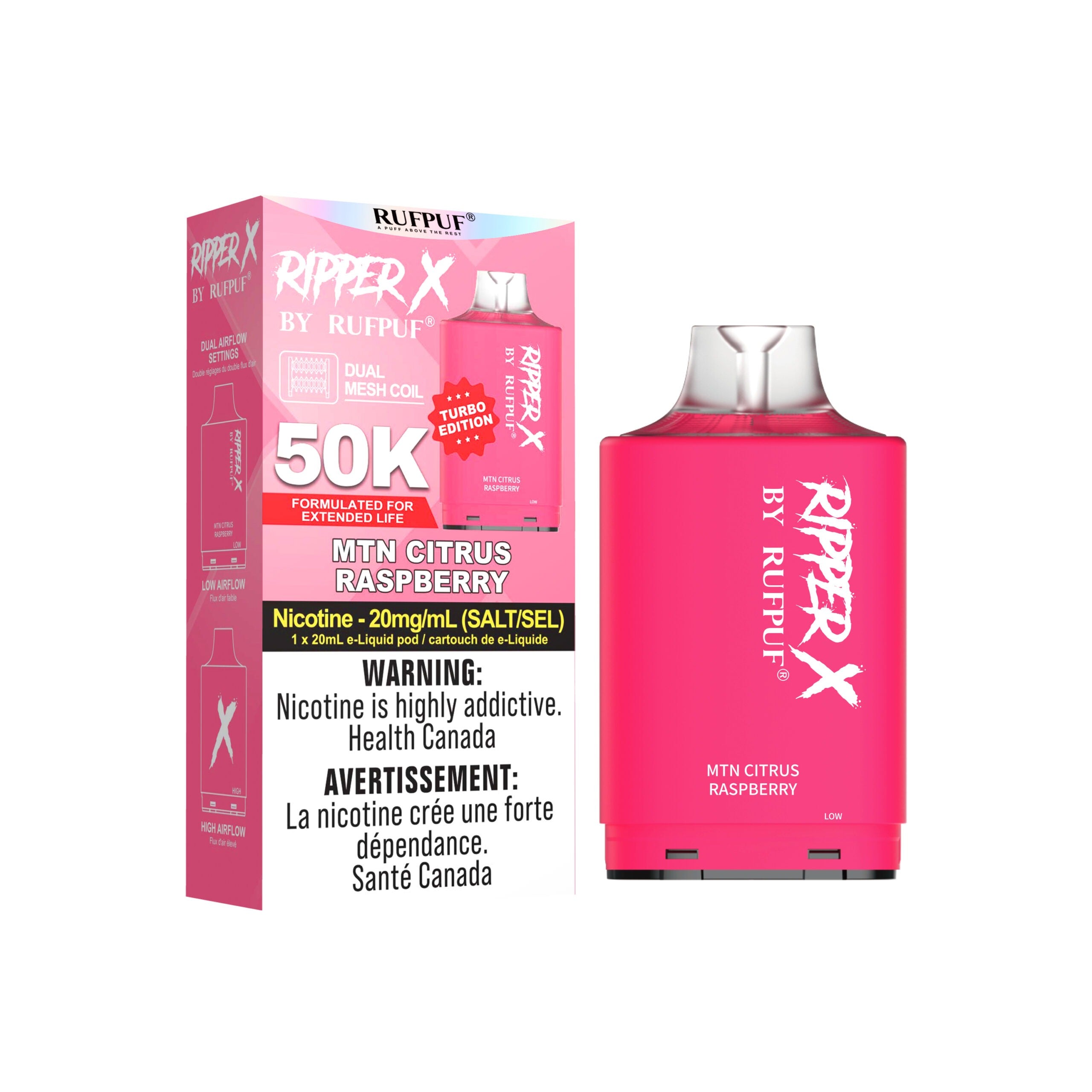 RIPPER X PODS | TURBO EDITION | 50K & 75K PUFFS