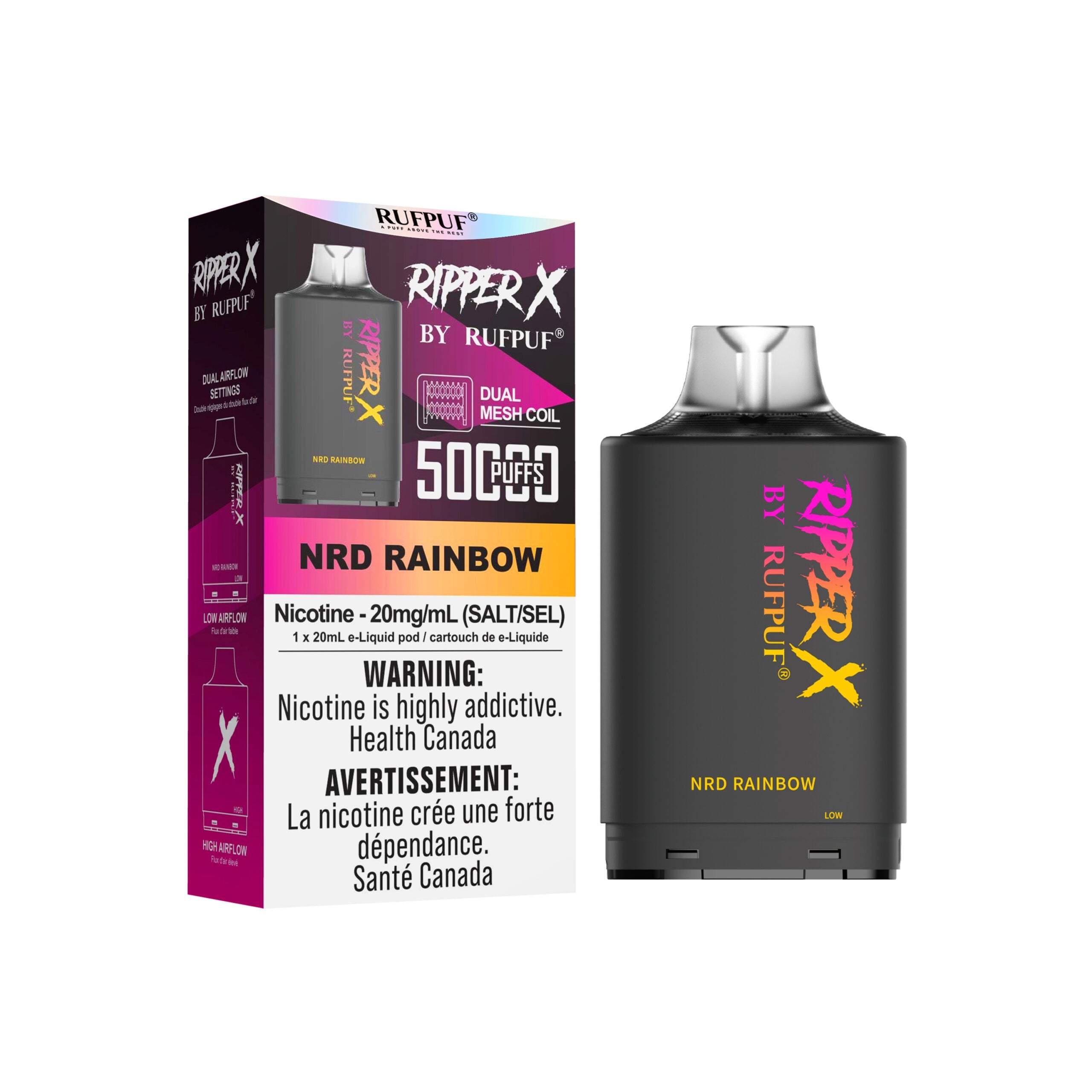 RIPPER X PODS | TURBO EDITION | 50K & 75K PUFFS
