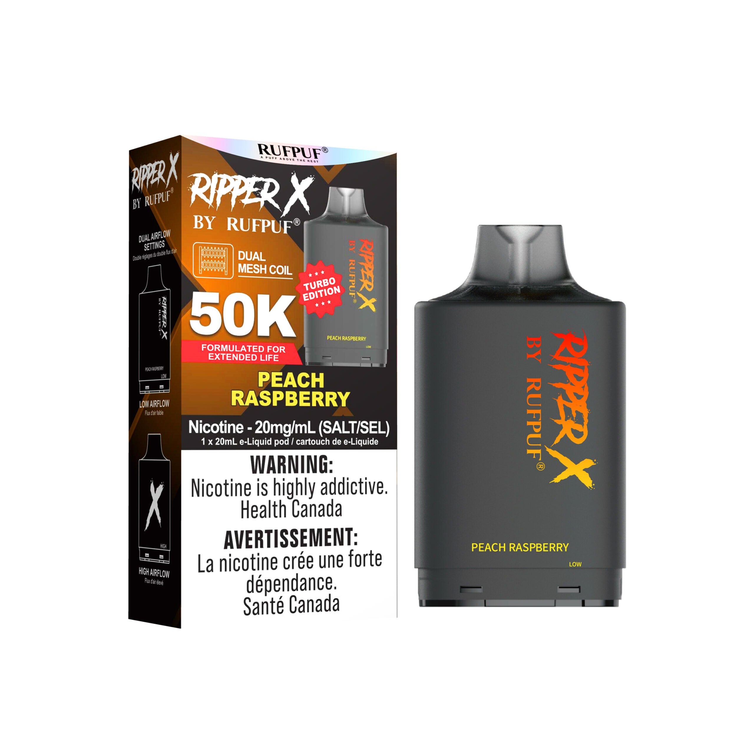 RIPPER X PODS | TURBO EDITION | 50K & 75K PUFFS