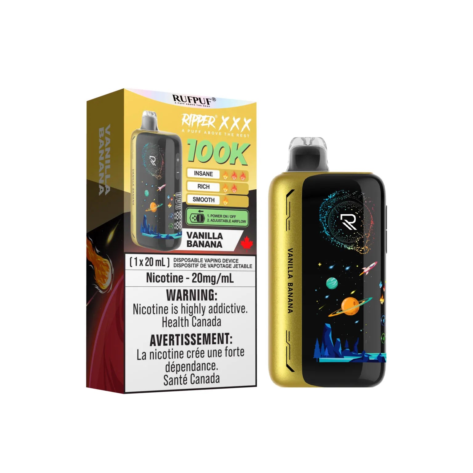 Ripper XXX 100,000 Puff Disposable Vape