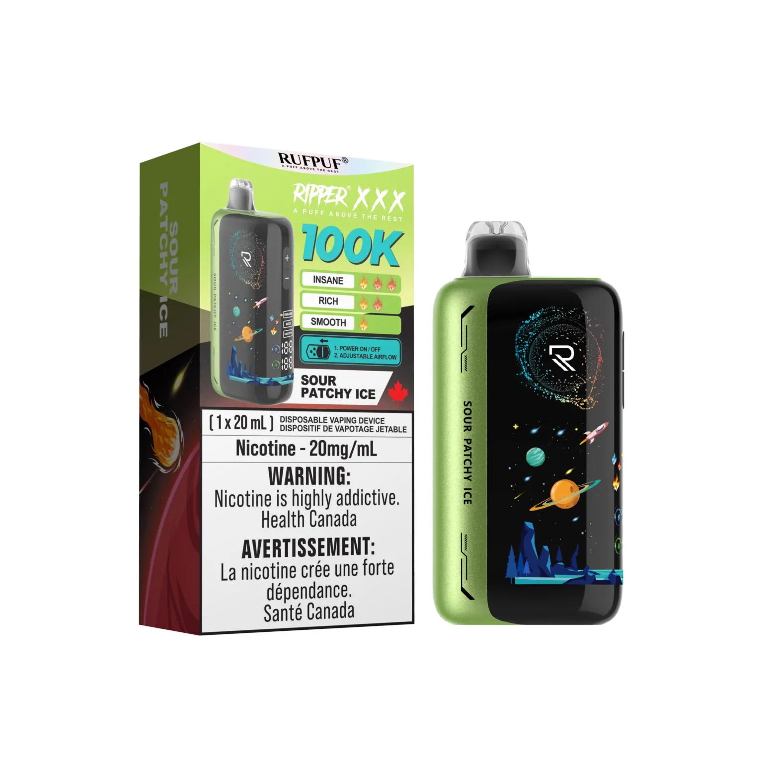 Ripper XXX 100,000 Puff Disposable Vape