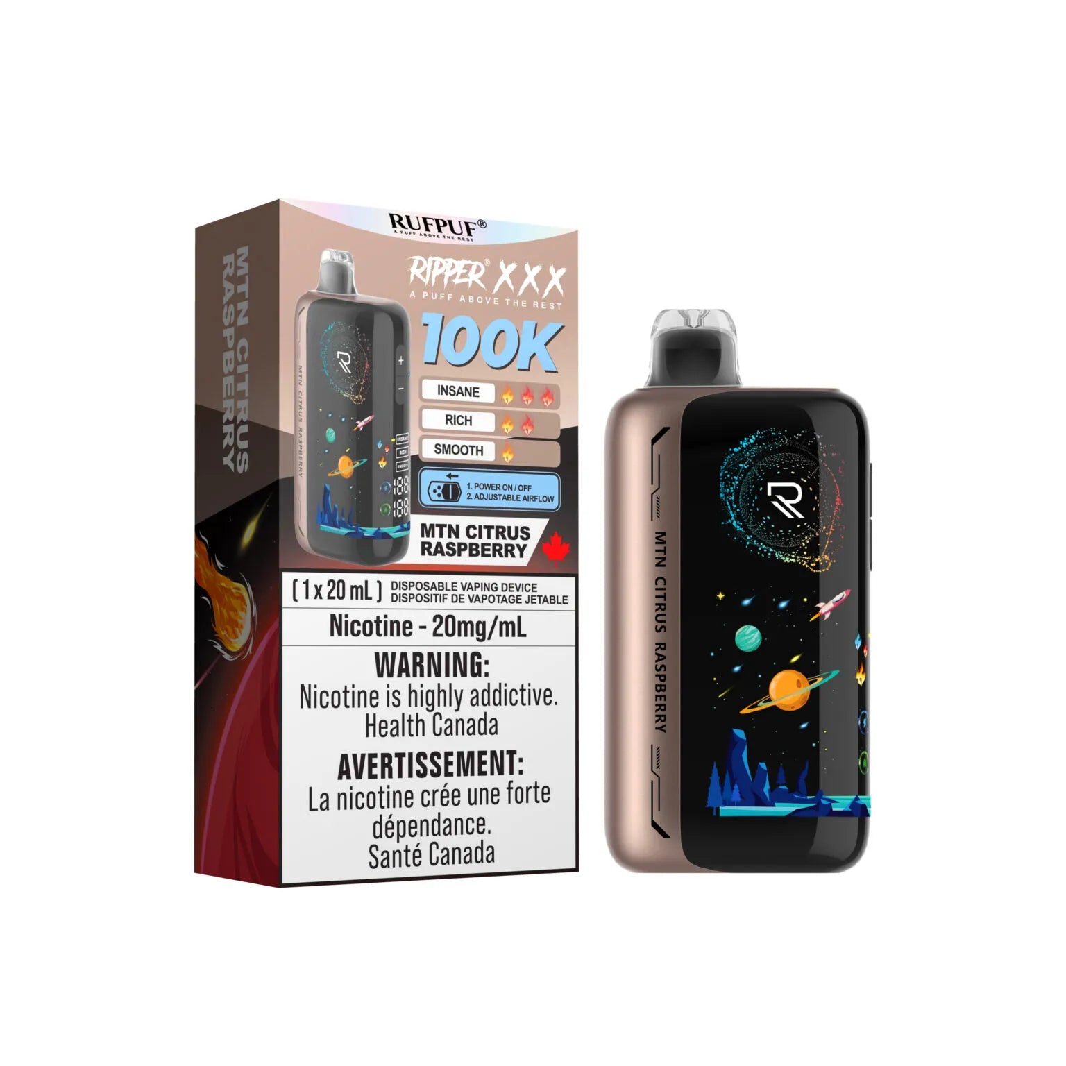 Ripper XXX 100,000 Puff Disposable Vape