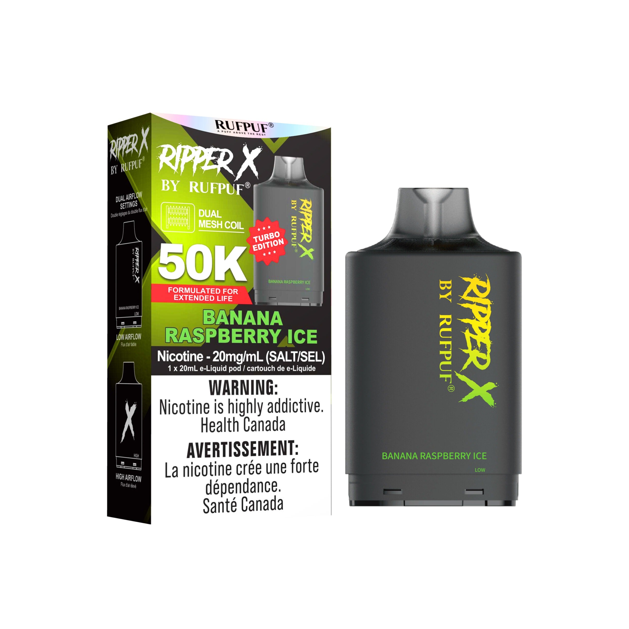 RIPPER X PODS | TURBO EDITION | 50K & 75K PUFFS