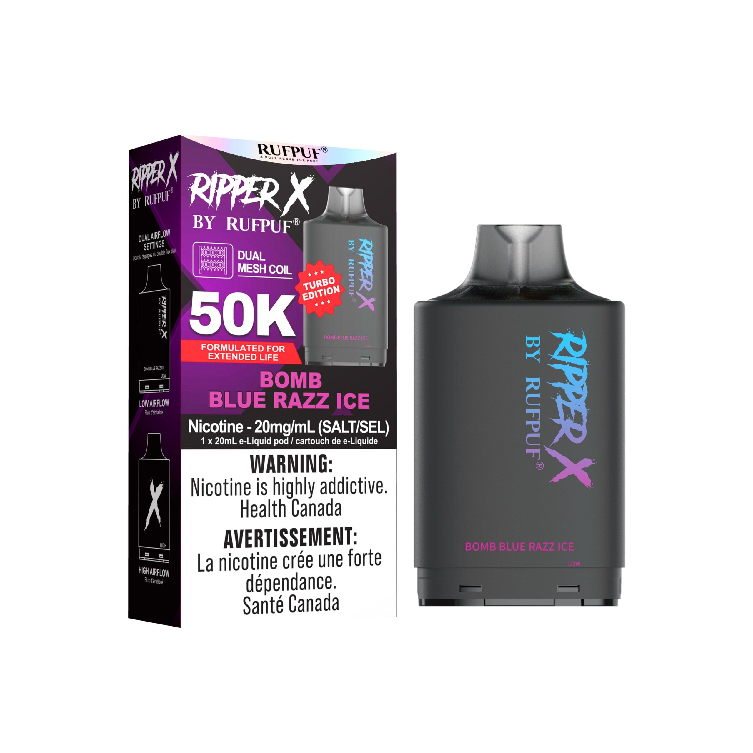 RIPPER X PODS | TURBO EDITION | 50K & 75K PUFFS