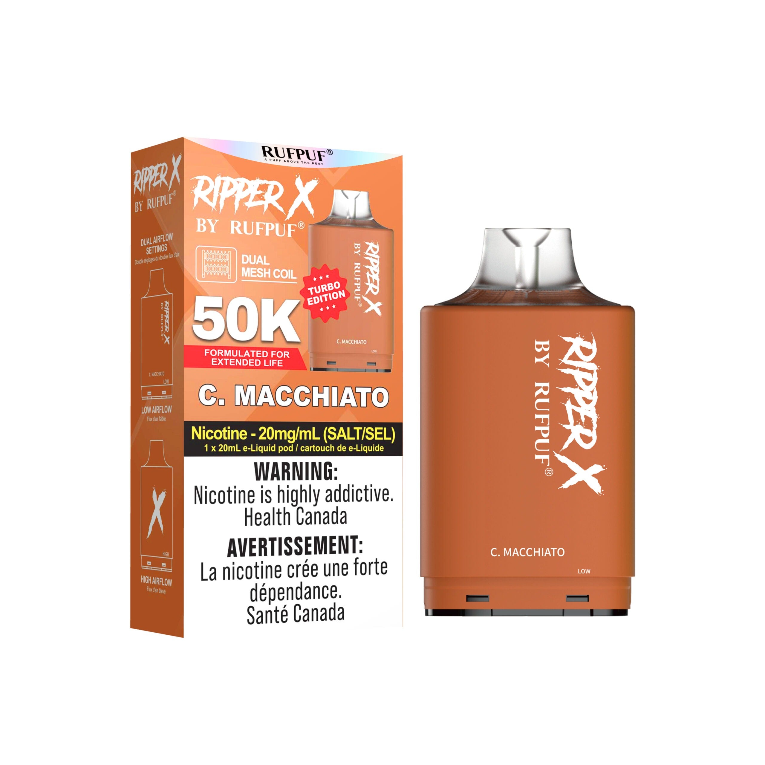RIPPER X PODS | TURBO EDITION | 50K & 75K PUFFS