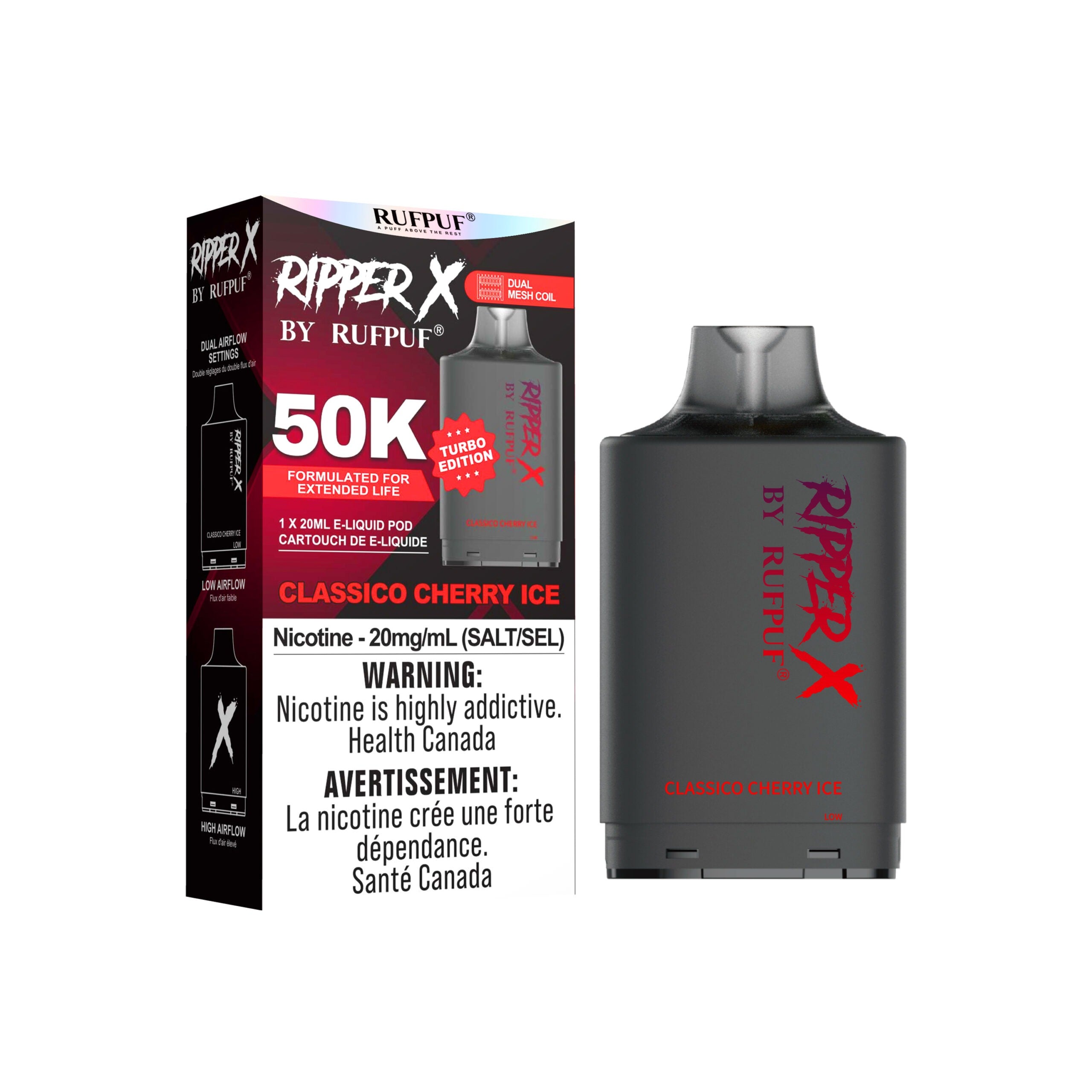 RIPPER X PODS | TURBO EDITION | 50K & 75K PUFFS