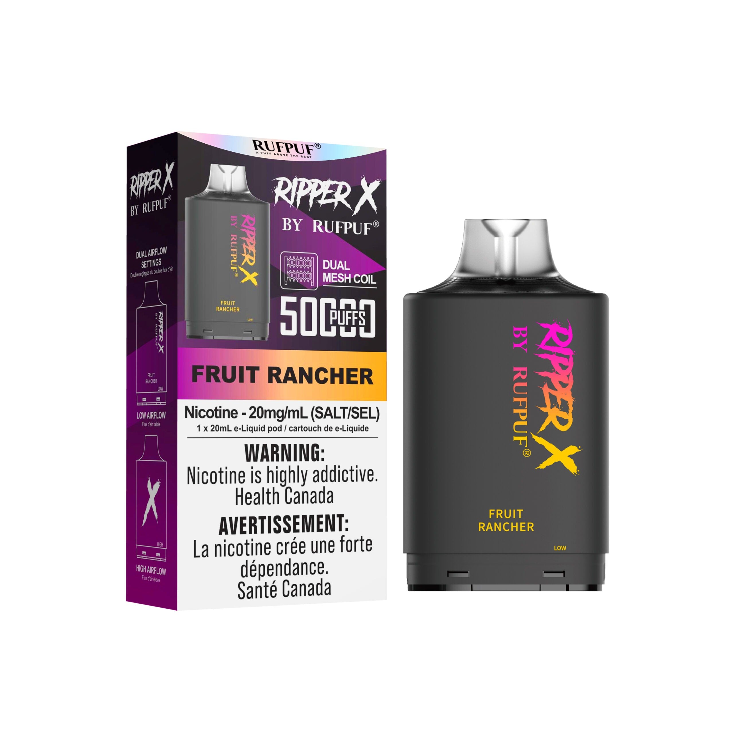 RIPPER X PODS | TURBO EDITION | 50K & 75K PUFFS