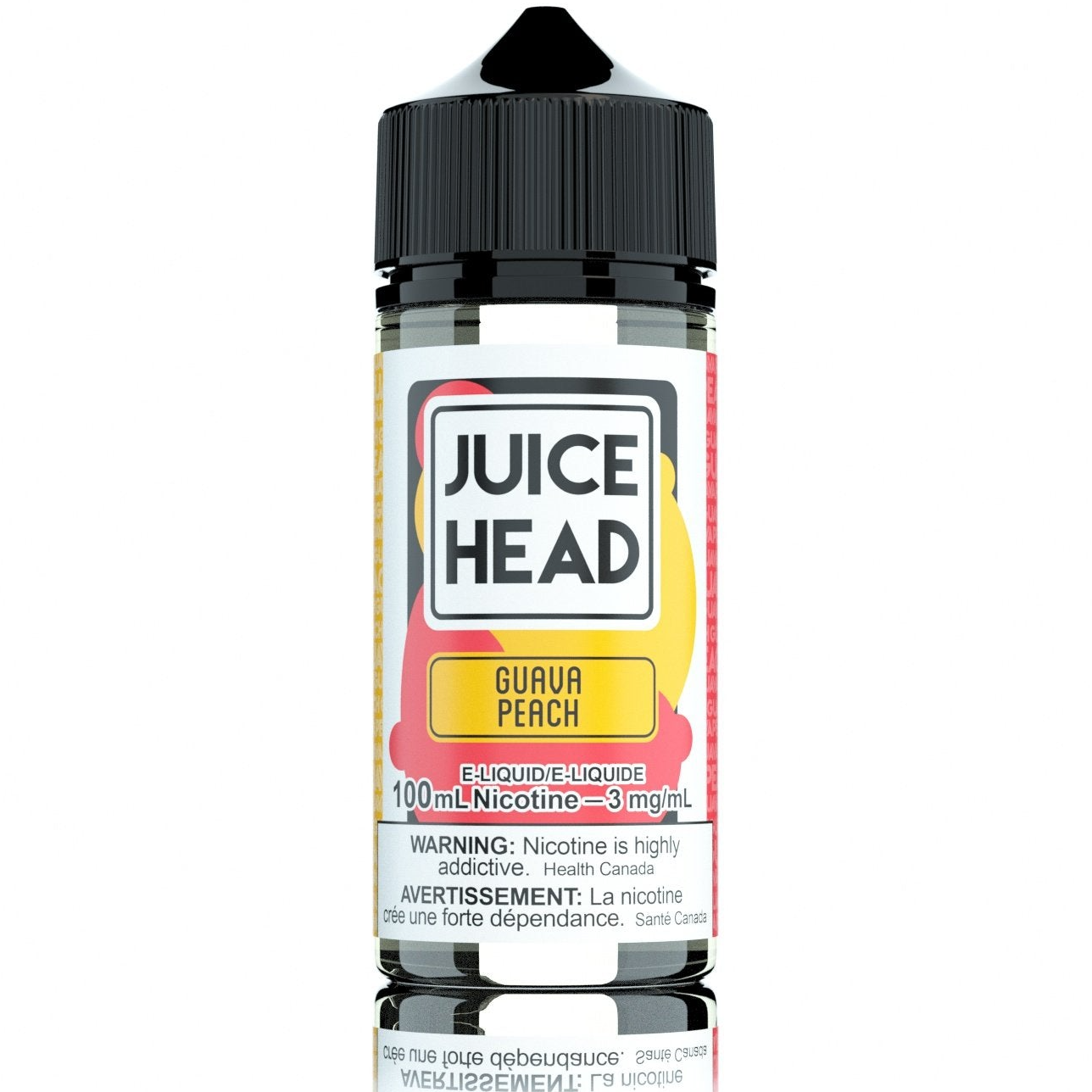 Guava Peach Juice Head 100ml bottle