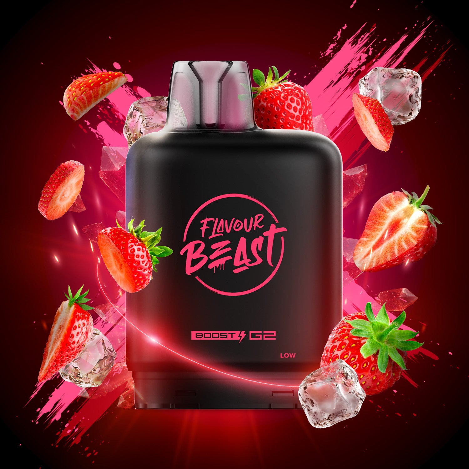 Smashin Strawberry Jewel Level Iced X G2 Ultra Pod