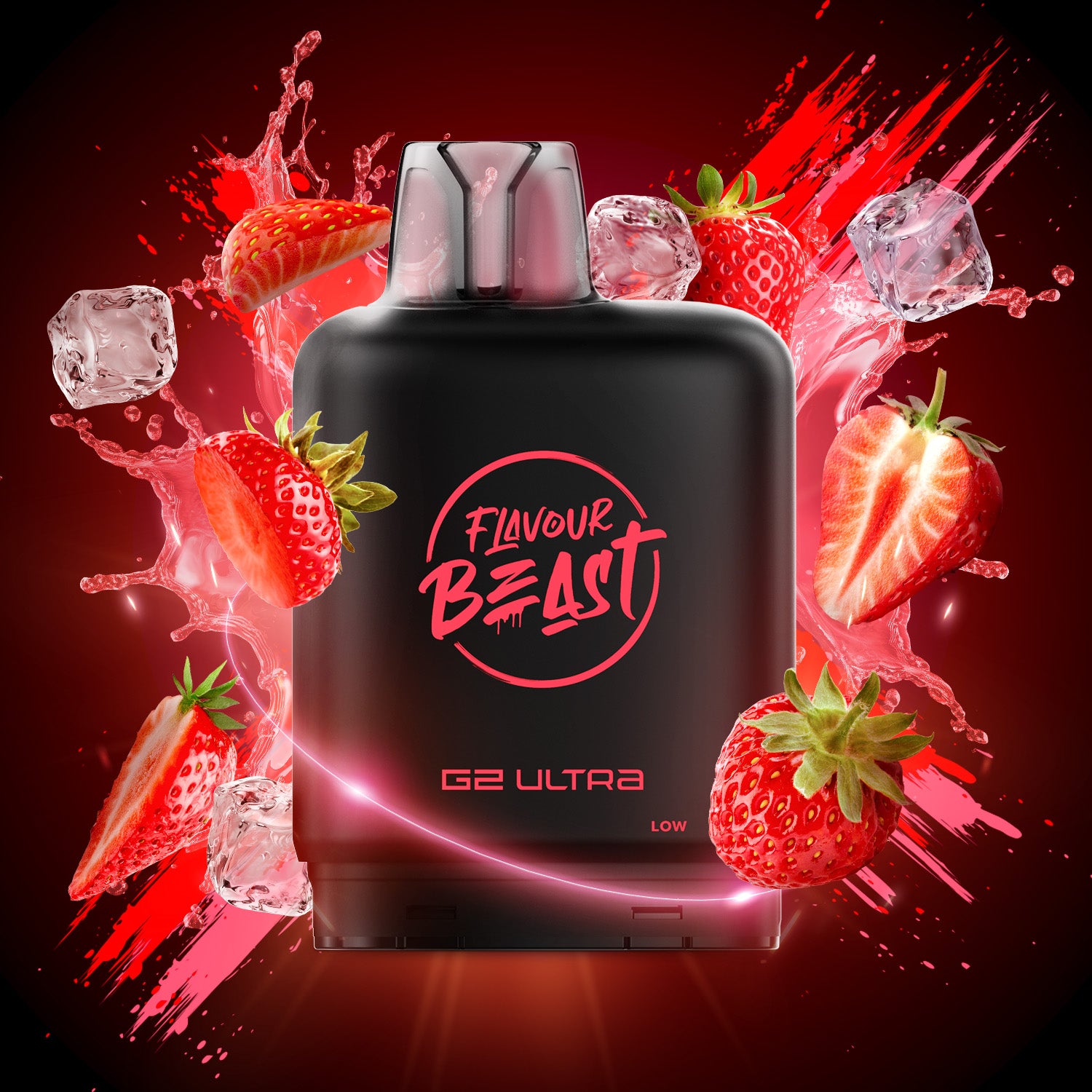 Strawberry Classic Iced Level X G2 Ultra Pod