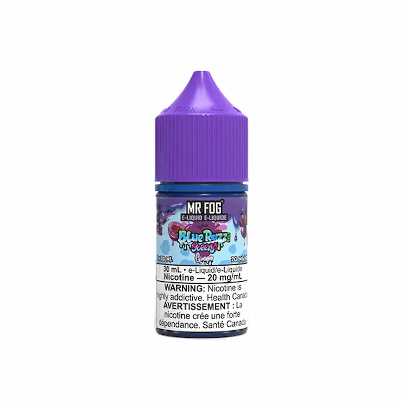 Mr Fog Blue Razz Steezy Grape 30mL Salt Nic