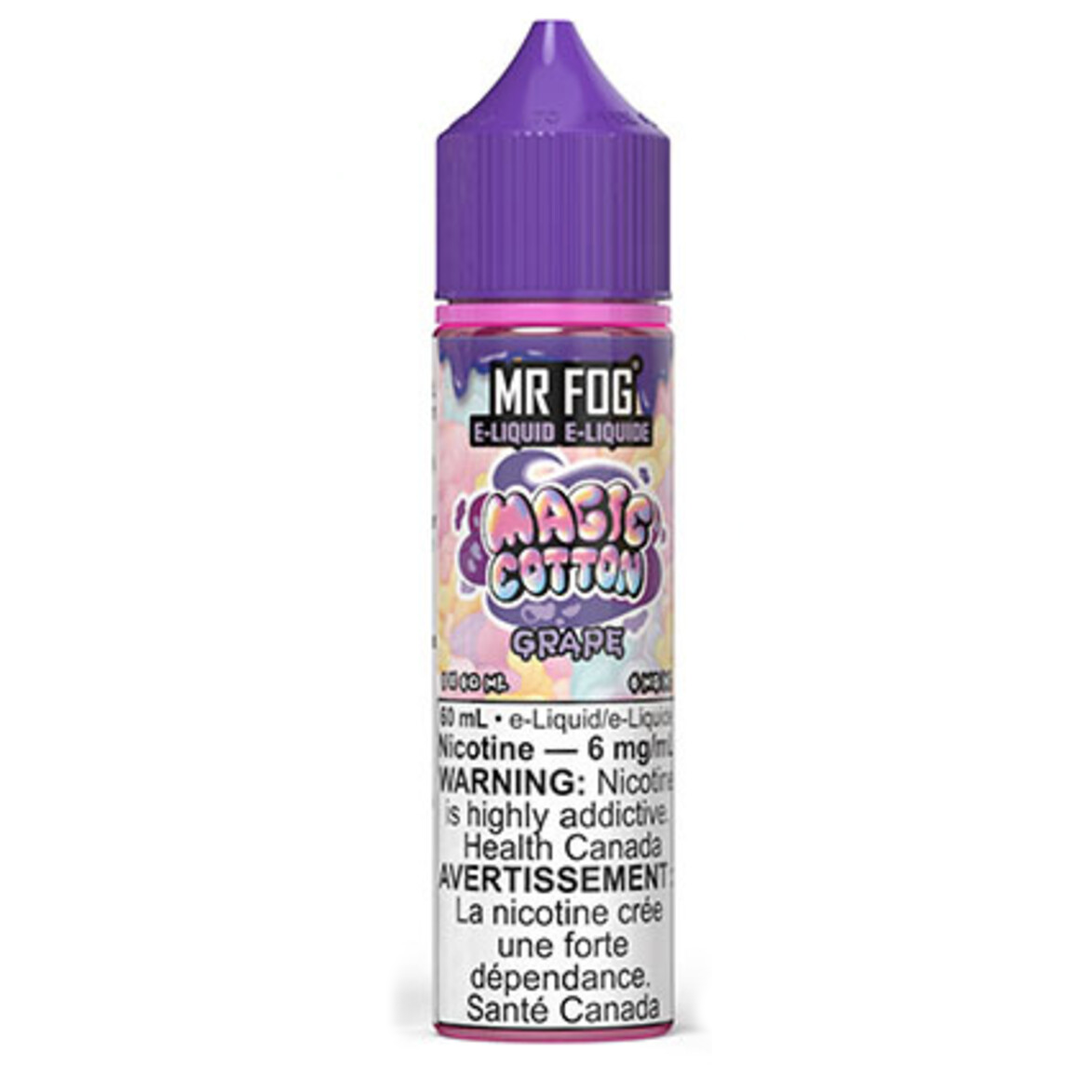 Mr Fog Magic Cotton Grape 60mL E-liquid
