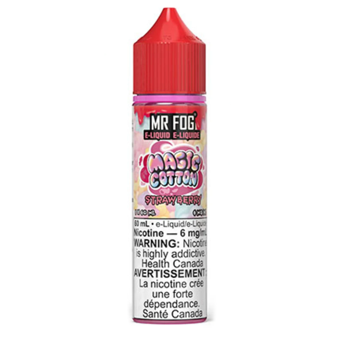Mr Fog Magic Cotton Strawberry 60mL E-liquid