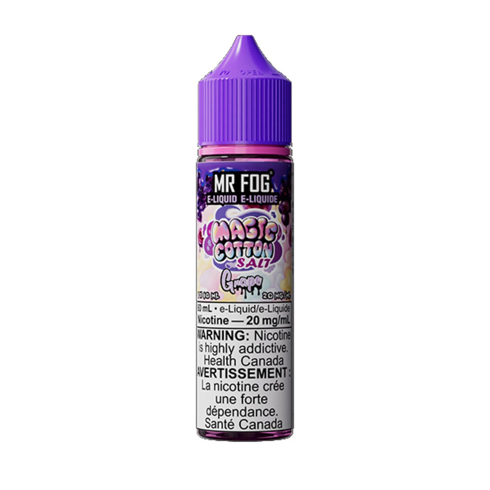 Magic Cotton Grape Mr Fog Salt Nic 60mL