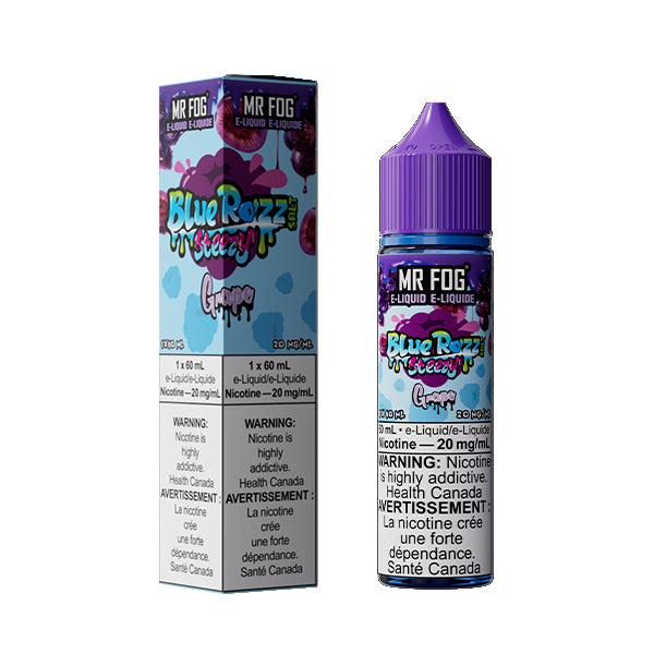 Grape Blue Razz Steezy Mr Fog Salt Nic 60mL