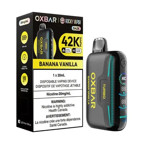 Oxbar 42K Disposable Banana Vanilla